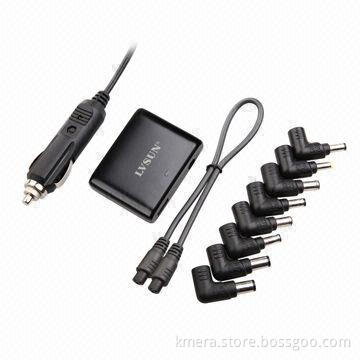 90W Ultra-slim Universal Laptop Car Charger, Automatic Switch the Voltage from 14 to 24V